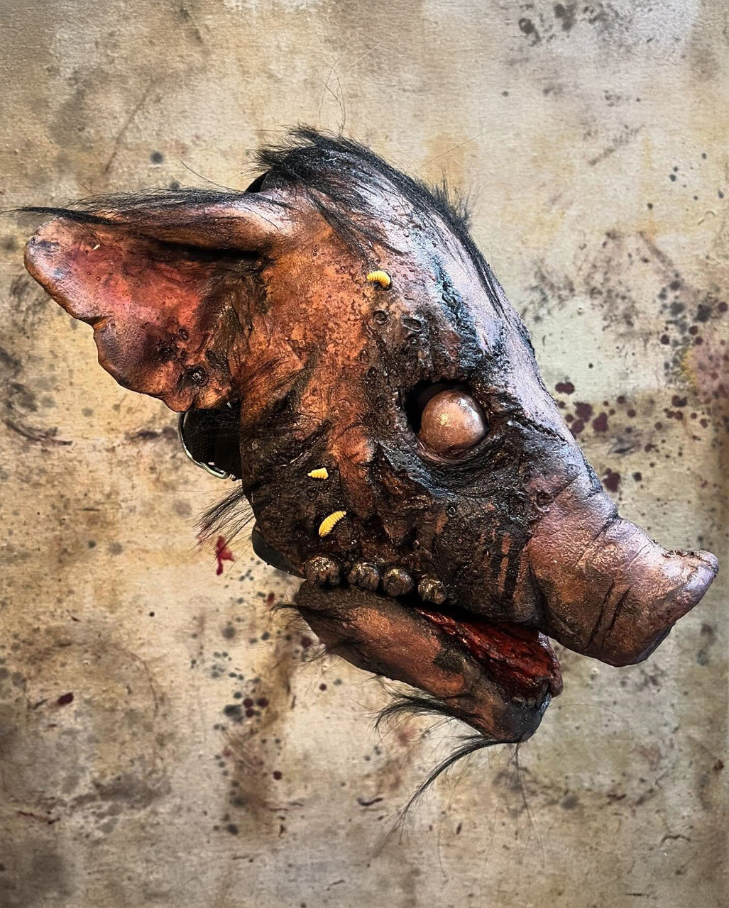 Verottende Kadaver Schweine Maske