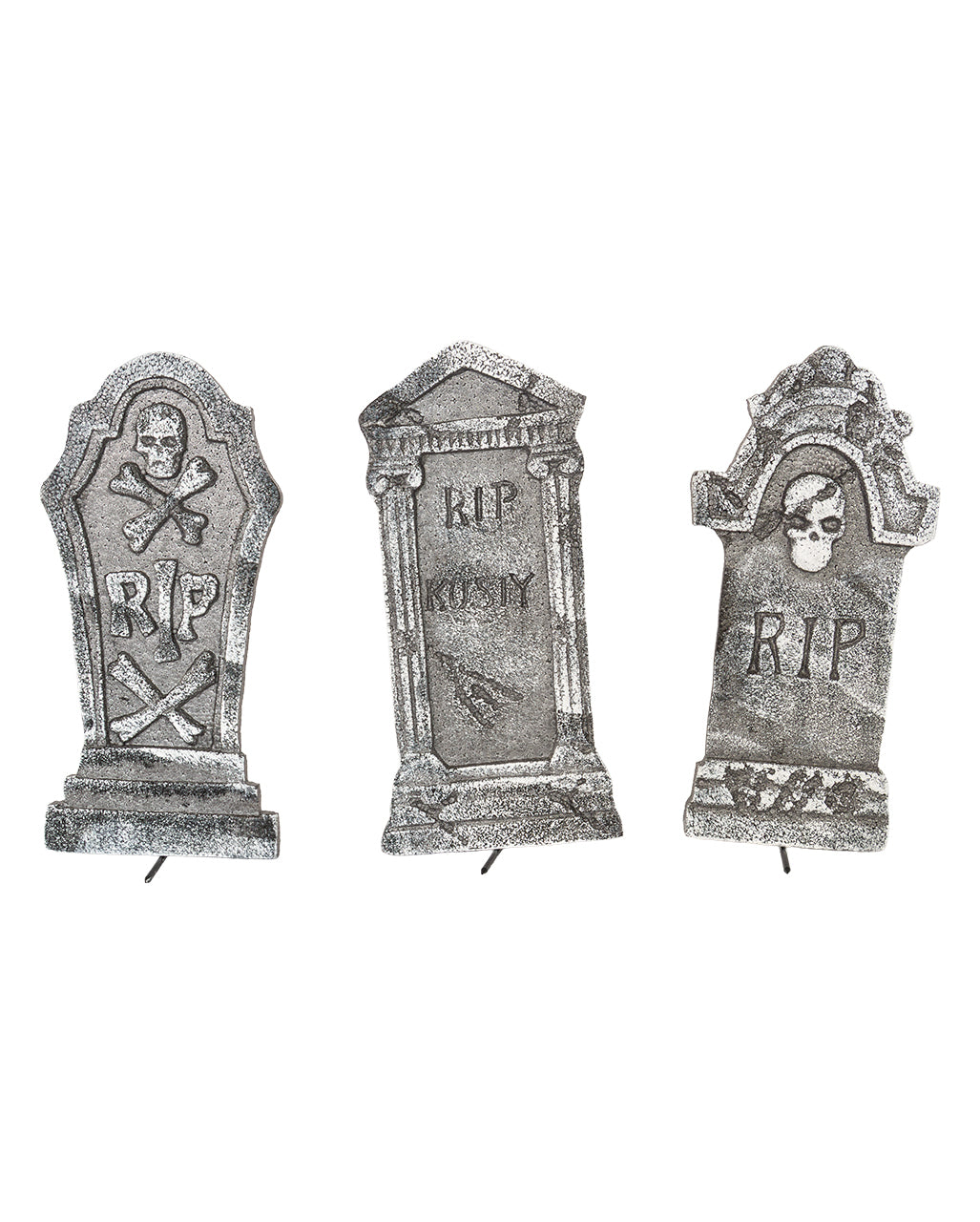 Halloween Grabstein Set 6-teilig