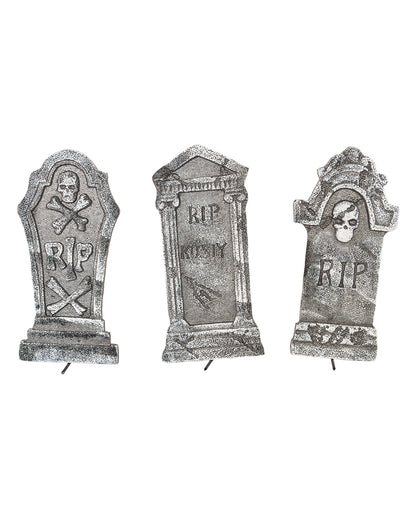 Halloween Grabstein Set 6-teilig
