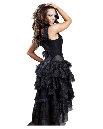Ophelie Spitzenkleid schwarz