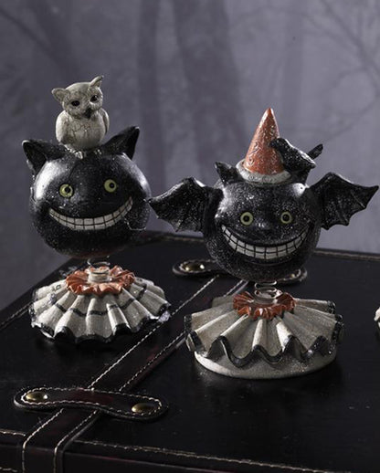 Halloween Bobble Head Fledermaus Dekofigur 15cm