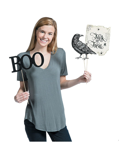 Antike Halloween Photo Sticks 12 St.