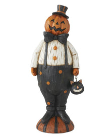 Vintage Pumpkin Männlein Dekofigur 31cm
