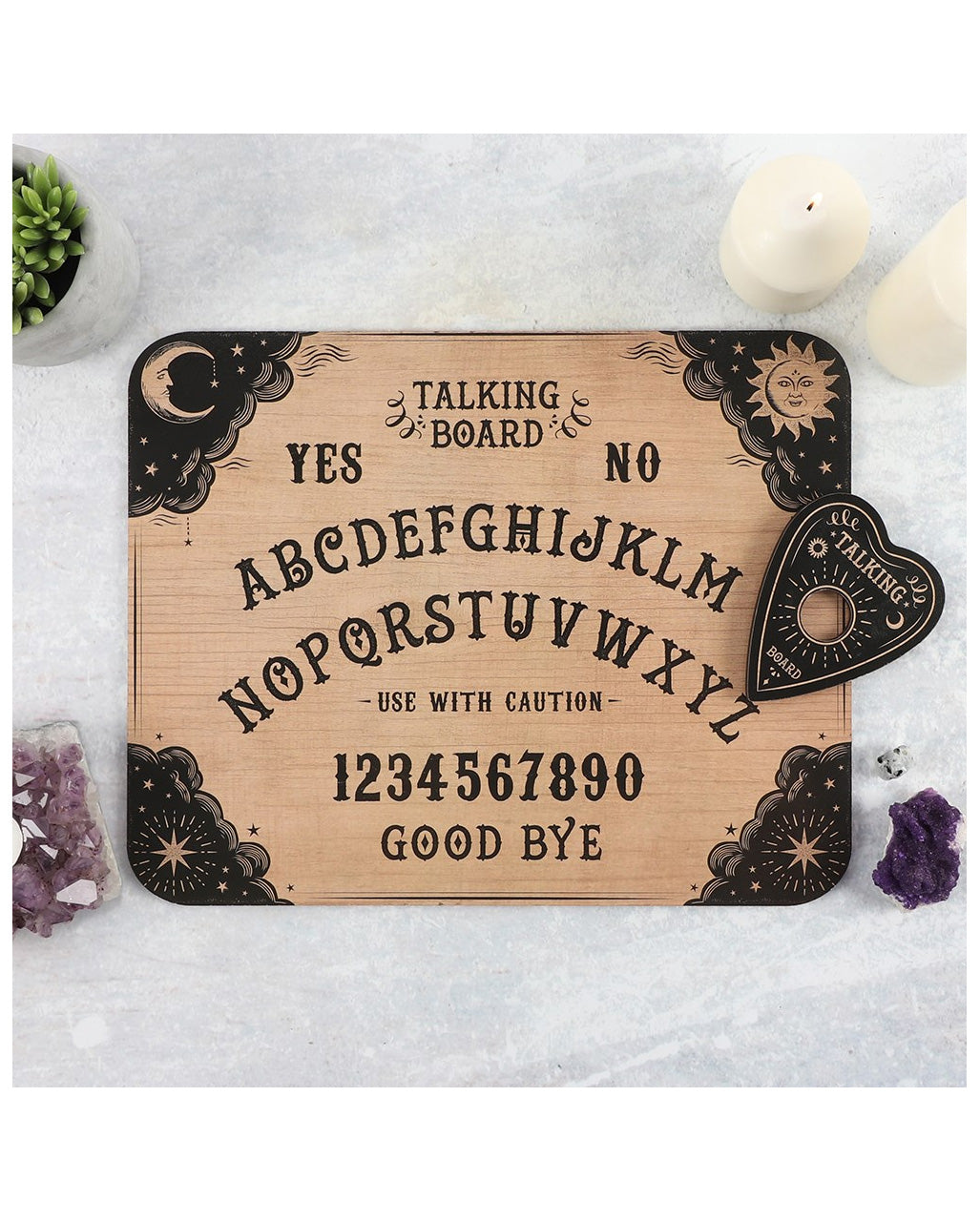 Vintage Ouija Hexenbrett mit Zeiger