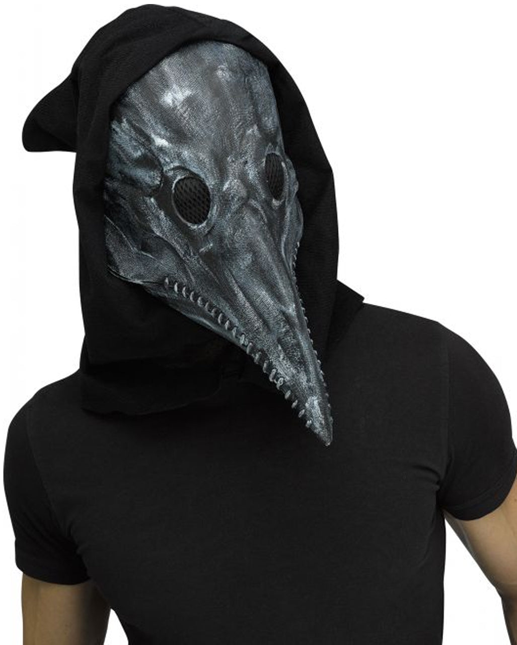 Graue Vintage Pestdoktor Maske