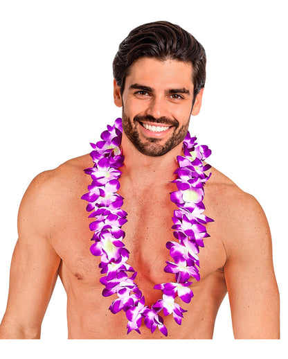 Violette Hawaii Blütenkette