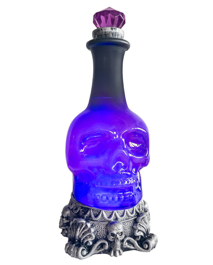 Violette Poison Potion Bottle mit Seelenschleim & Blue LED`s 28cm