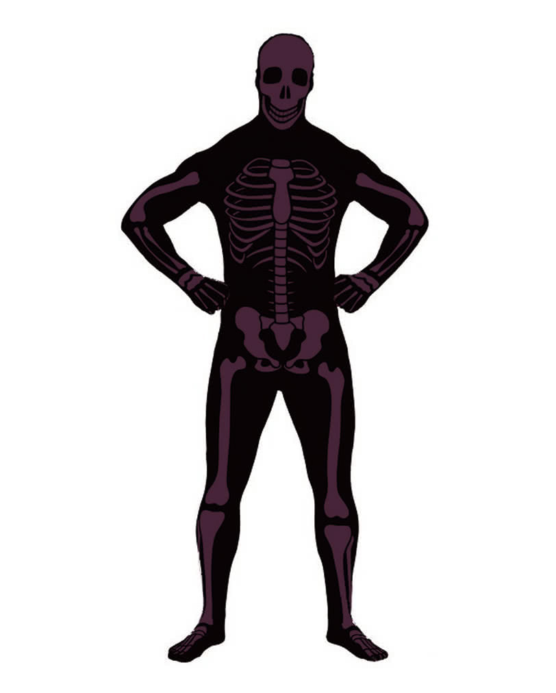 Skelett Bodysuit