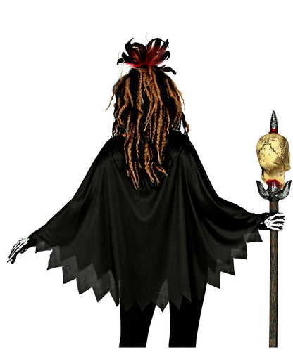 Voodoo Hexe Poncho