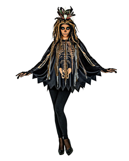 Voodoo Hexe Poncho