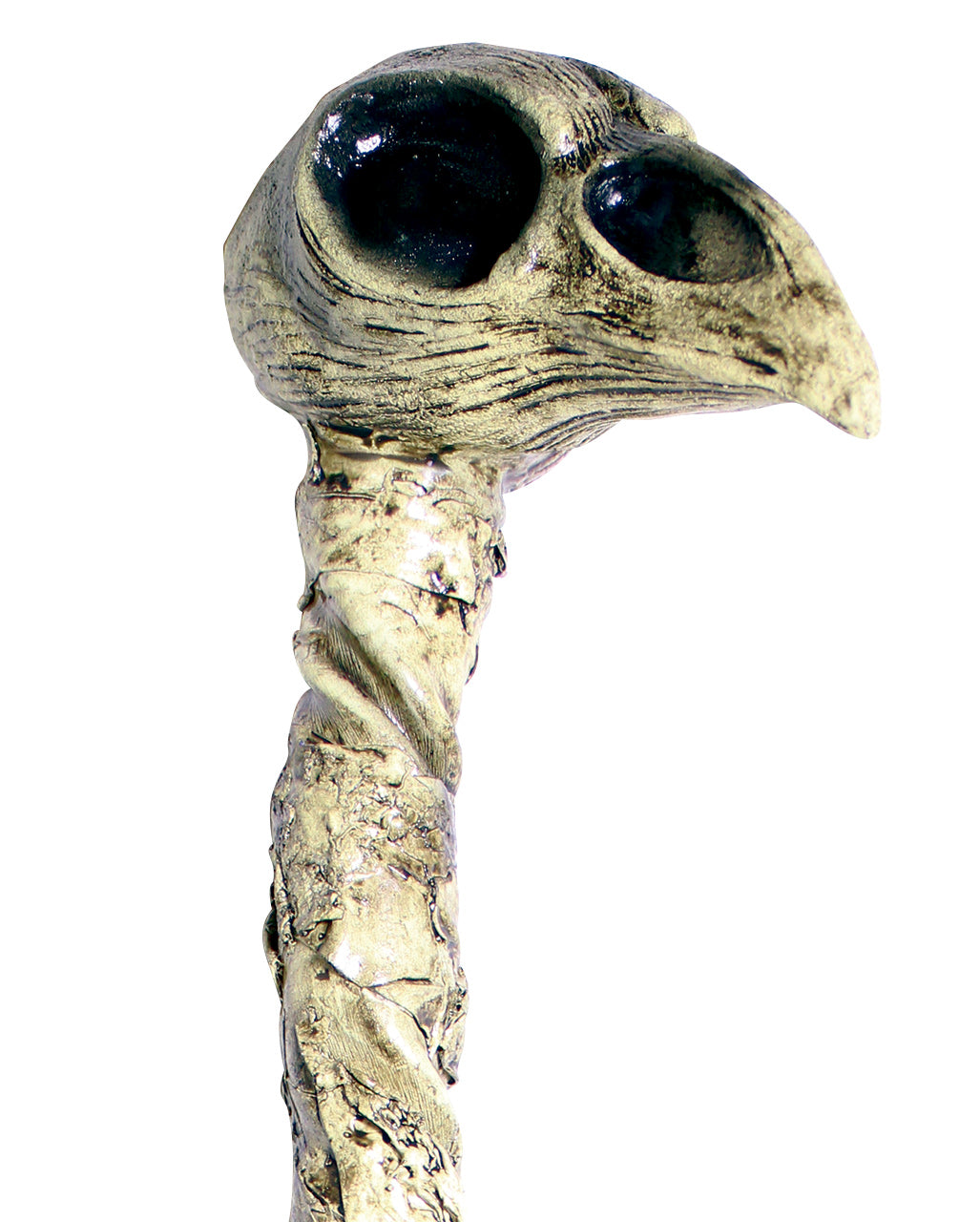 Voodoo Ritualstab mit Krähenkopf