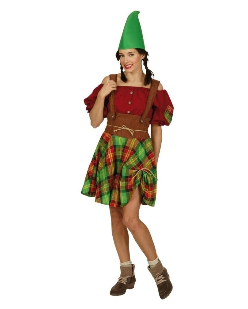 Wald Zwergin Kleid