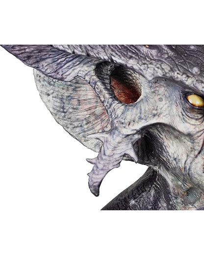 Warlord Monster Maske mit Hörner & Brustplatte