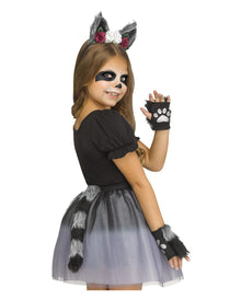 Waschbär Kinder Kostümset mit Tutu