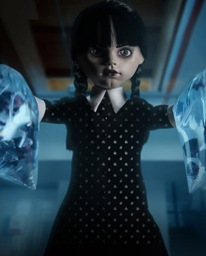 Wednesday Addams Living Dead Doll 25cm