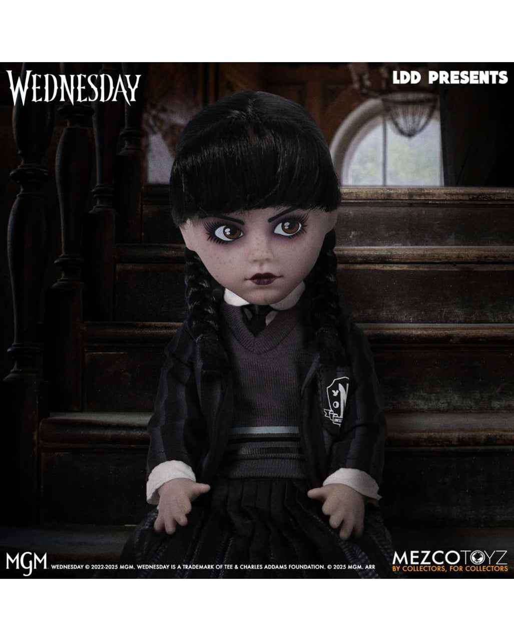 Wednesday Nevermore Academy Unifom LDD 25cm