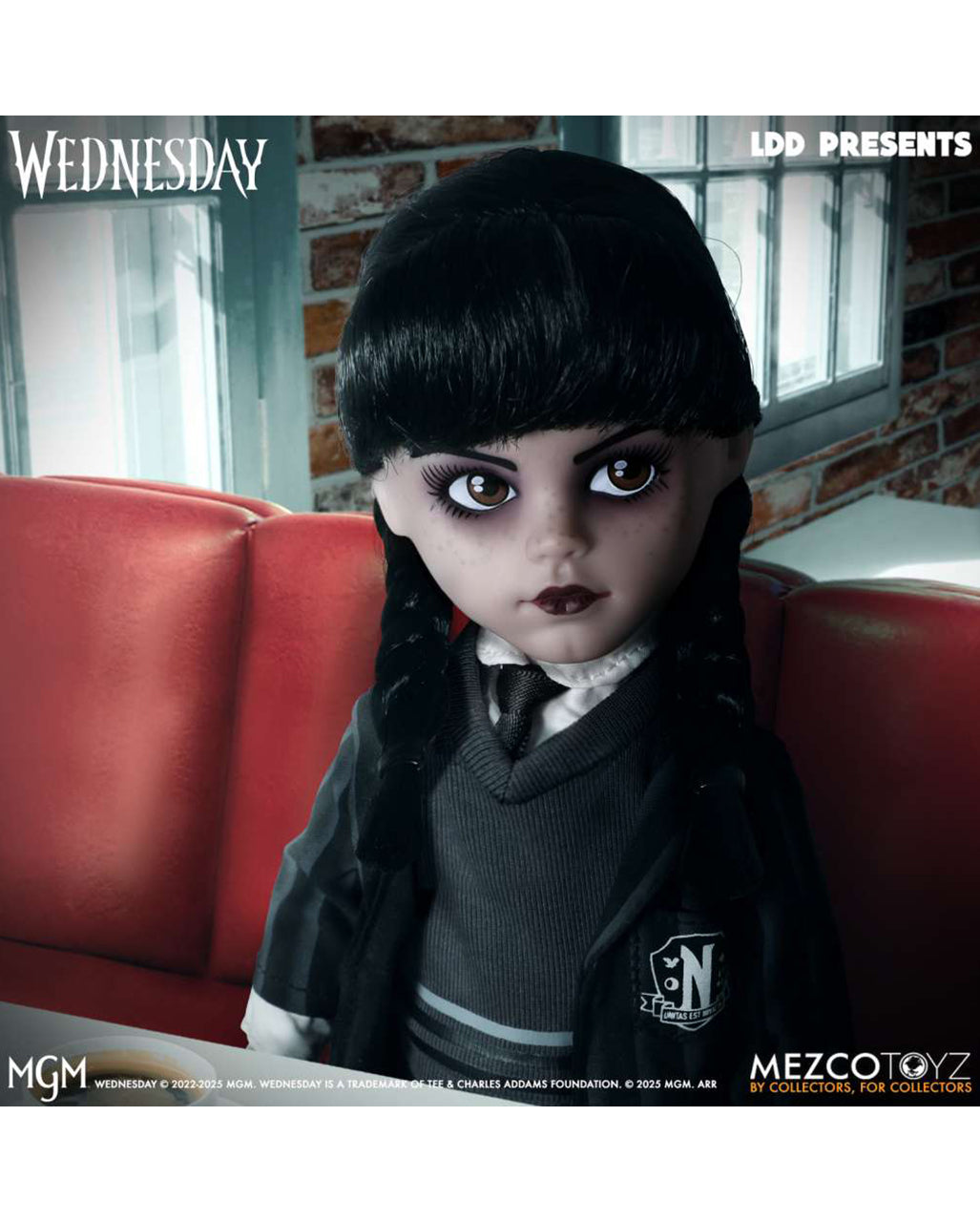 Wednesday Nevermore Academy Unifom LDD 25cm