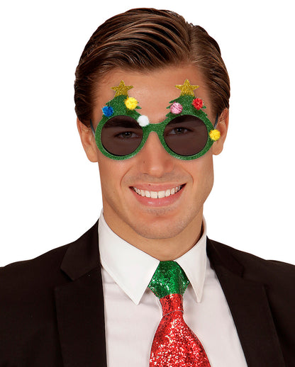 Brille Weihnachtsbaum