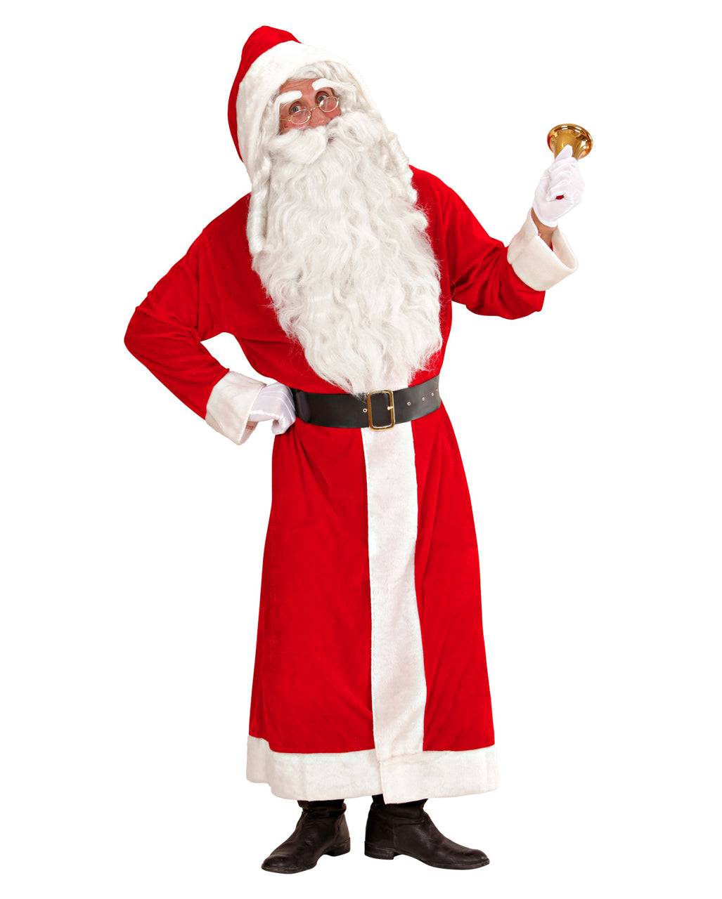 Weihnachtsmann Kostüm mit Mantel