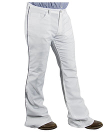 Unisex Schlaghose weiß
