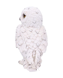 Weiße Schneeeule Statue 13,3cm