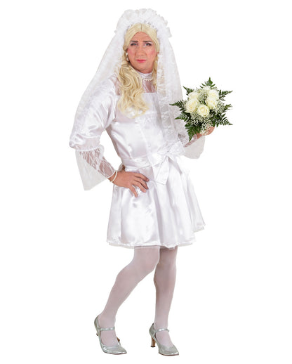 Drag Queen Braut Männerkostüm