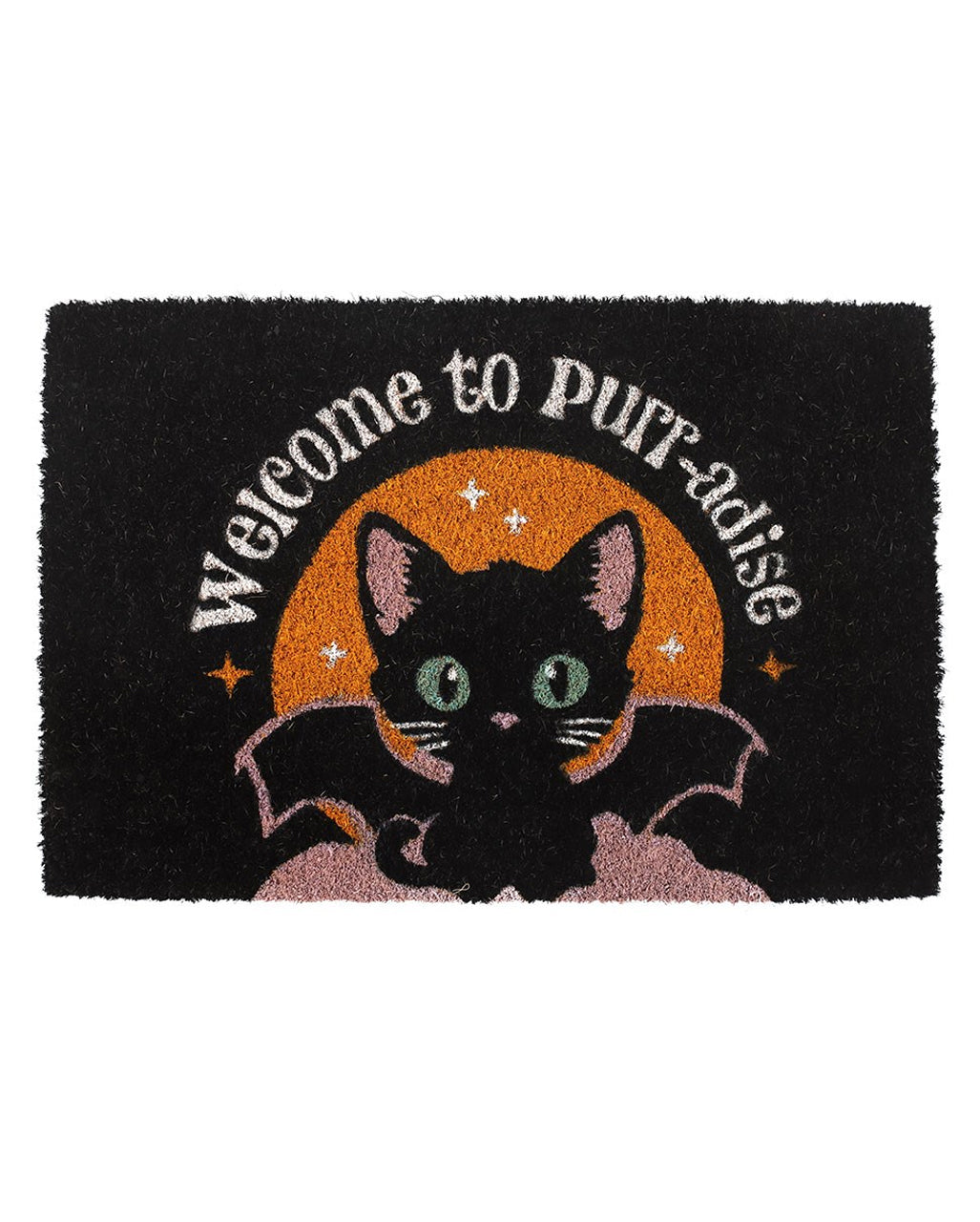 "Welcome to Purr-Adise" Fußmatte 60x40cm