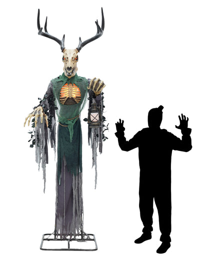 Wendigo Forest Creature Halloween Animatronic 248cm