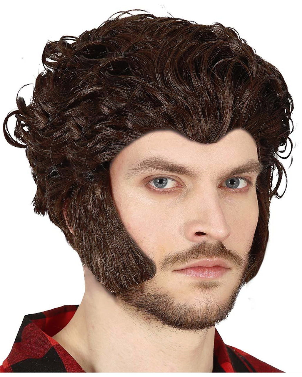 Werewolf Wig With Sideburns