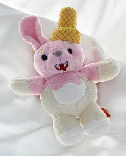 WhimWham 20cm Plüsch Bunny Ice Cream Cone Vampire