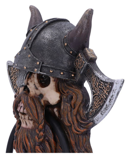 Wikinger Totenschädel Türklopfer 18,5cm