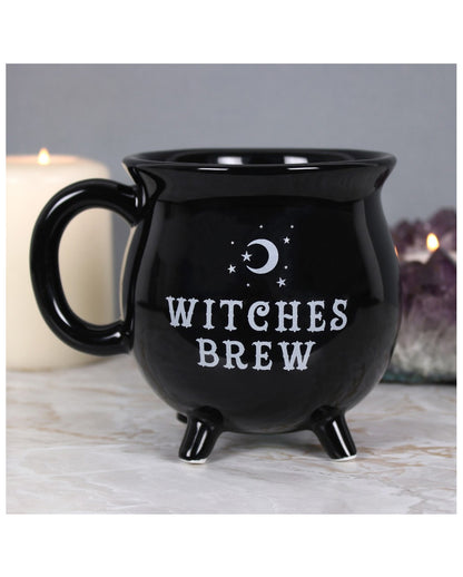 Witches Brew Witch Cauldron Coffee Mug