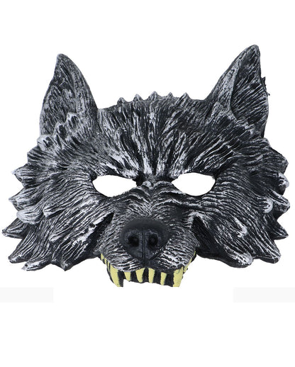 Wolf Maske für Fasching