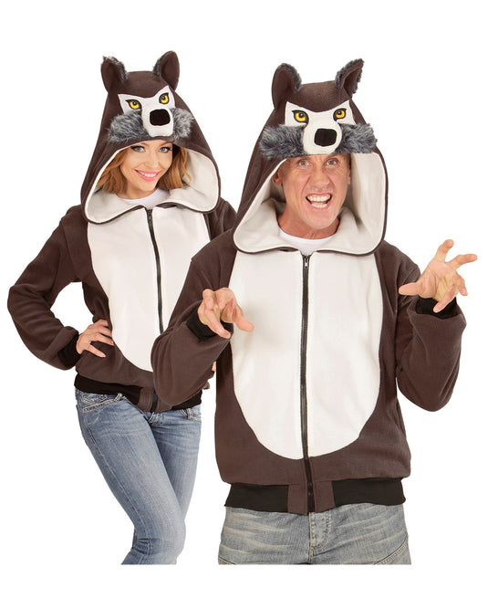 Wolf Kostüm Jacke