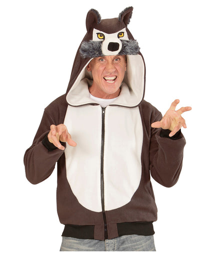 Wolf Kostüm Jacke