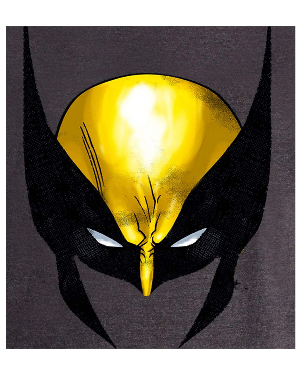 Wolverine T-Shirt mit Maske als Motiv