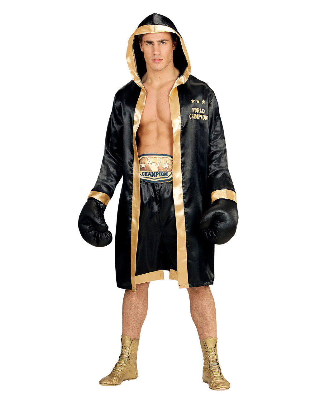 Boxer Kostüm mit Umhang