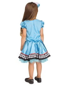 Wunderland Kartenkostüm für Mädchen
