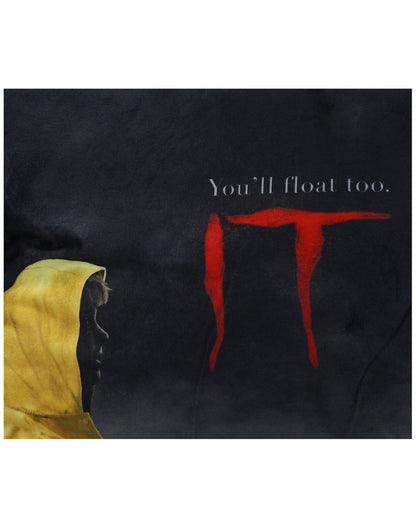 Pennywise „You'll float too“ IT Kissen 50x30cm
