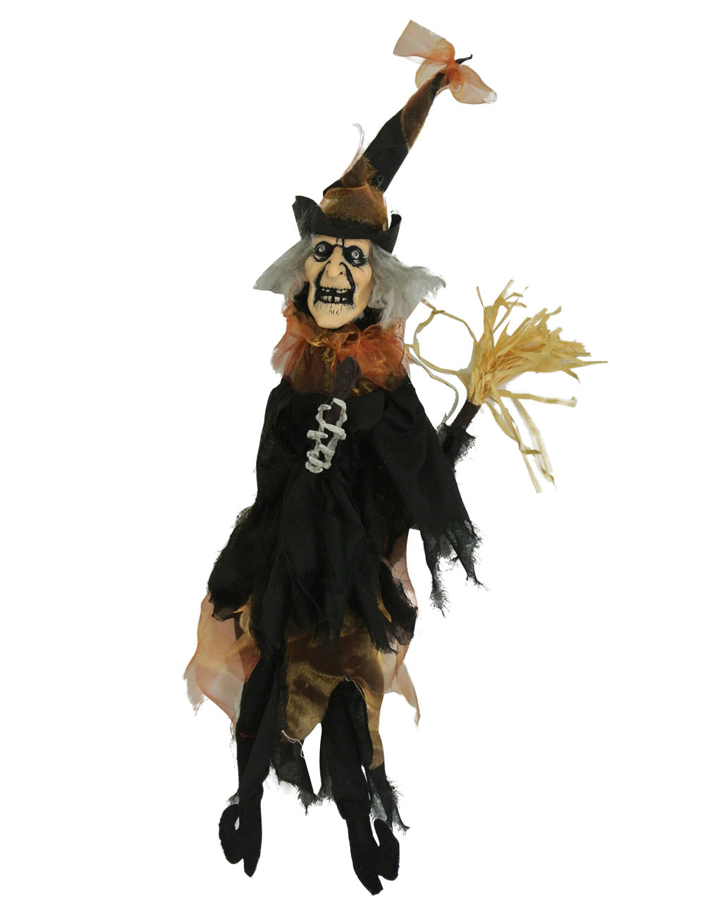 Strampelnde Hexe Hängefigur