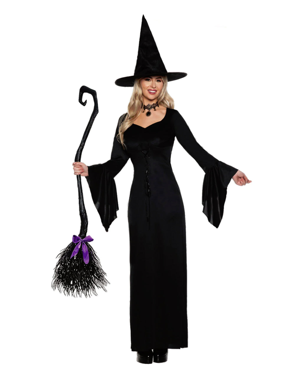 Bezauberndes Hexen Kostüm für Damen