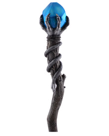 Serpenta Zauberstab mit Blauem Stein