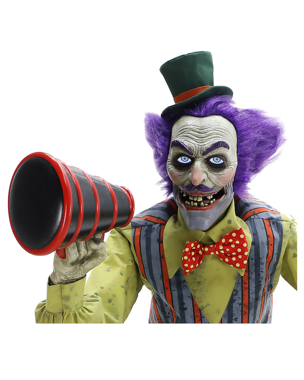 Zirkus Clown Marktschreier Halloween Animatronic 182cm