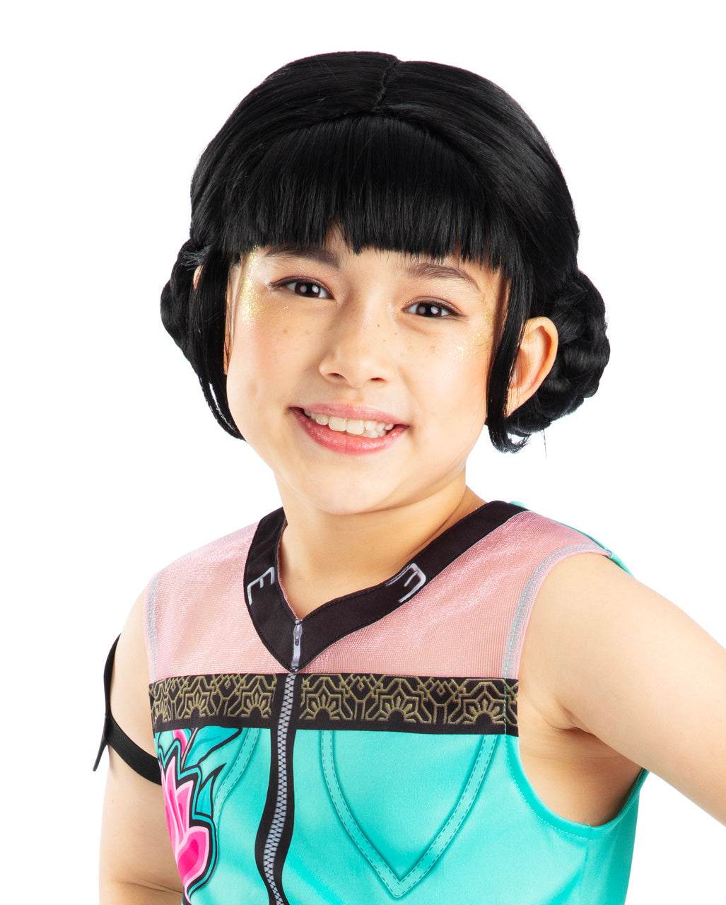 Zoey Kpop Demon Hunters Perücke für Mädchen