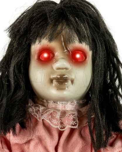 Horror Baby Puppe Animatronic zum Umhängen