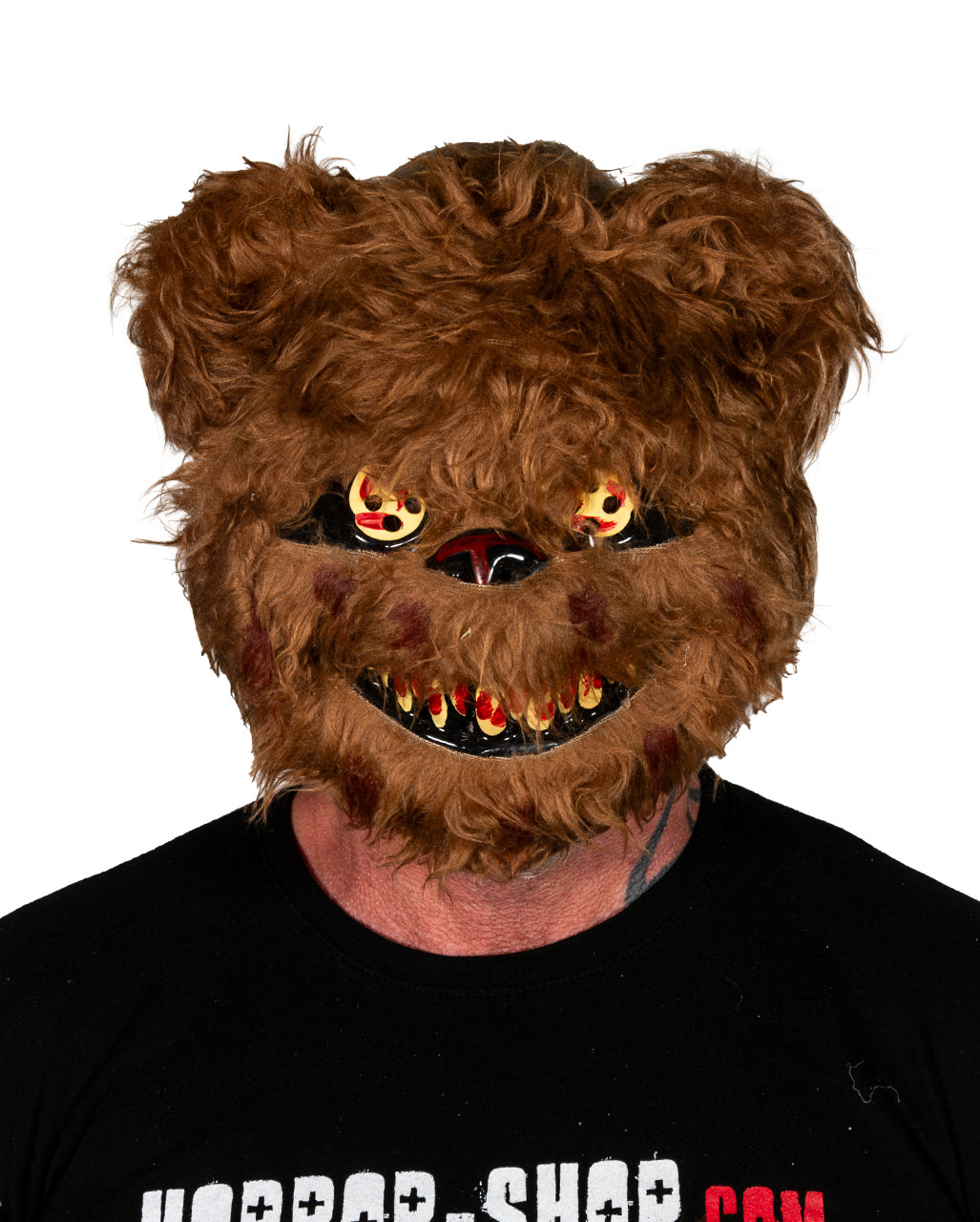 Flauschige Zombie Bär Maske