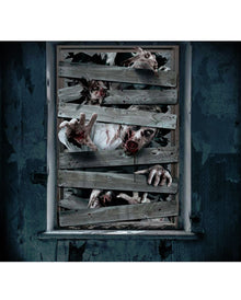 Fenster Deko Zombies