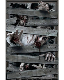 Fenster Deko Zombies