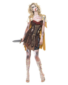 Gladiator Zombie Kostüm für Damen