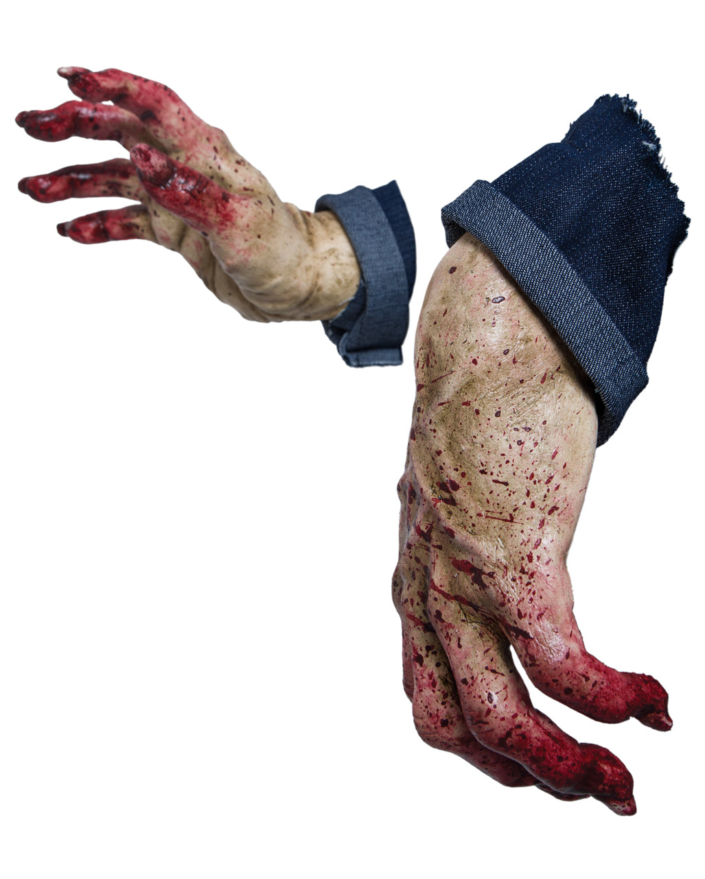 1 Paar Zombiehände mit Saugnapf
